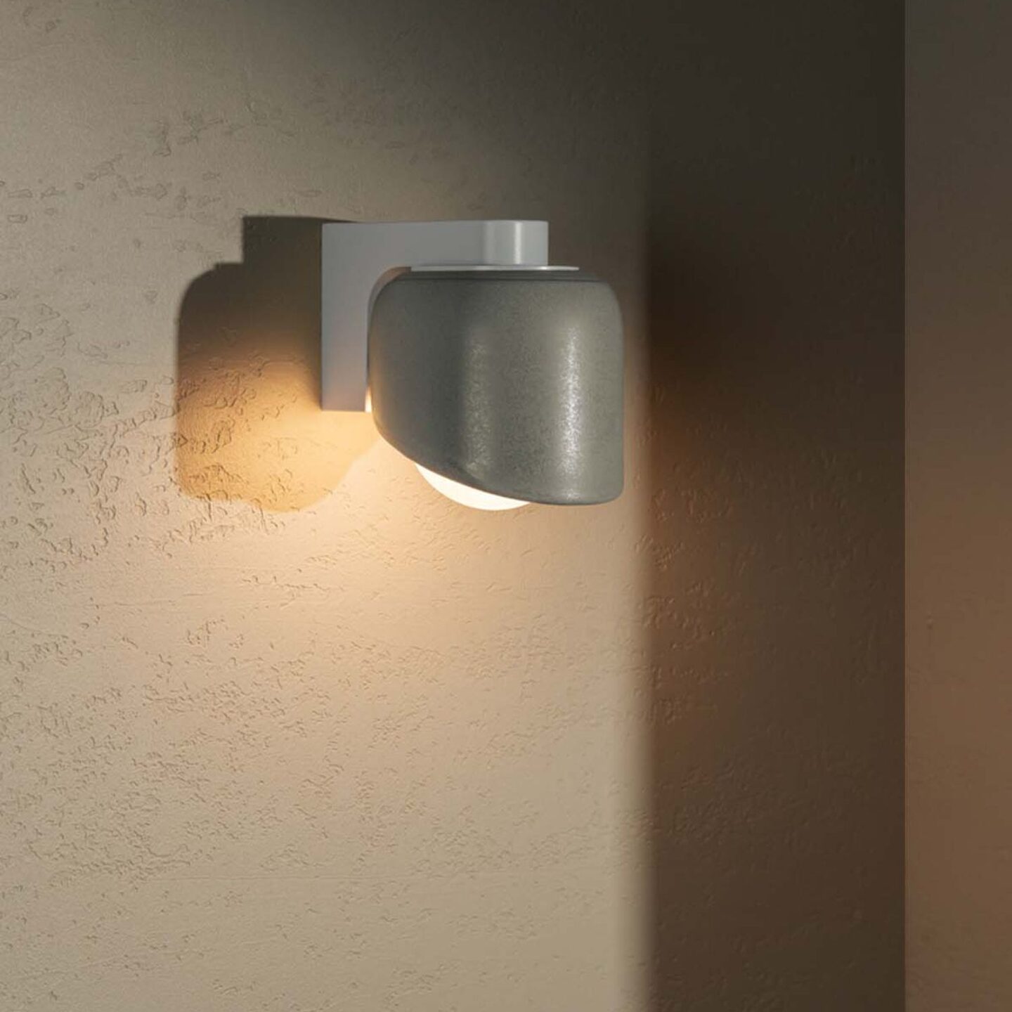 Terra 0.5 Wall Light Fog White Satin